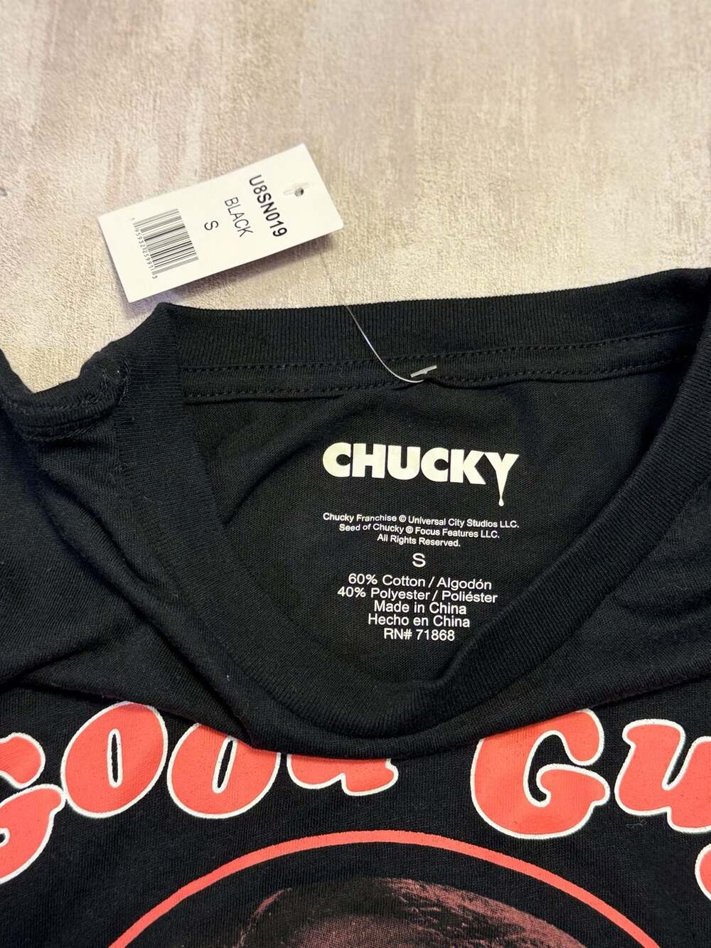 Chucky Good Guys Graphic T-Shirt Size S - Picture 3 of 4